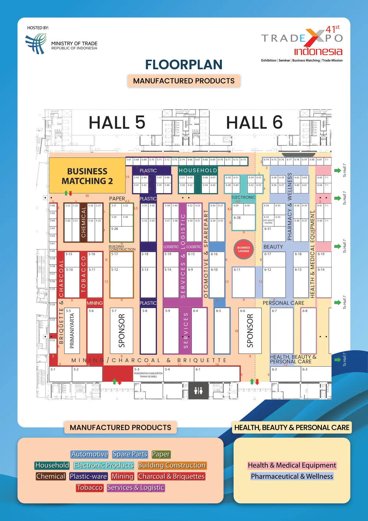 Hall 5 & 6 — Manufactured + Health/Beauty (226)
